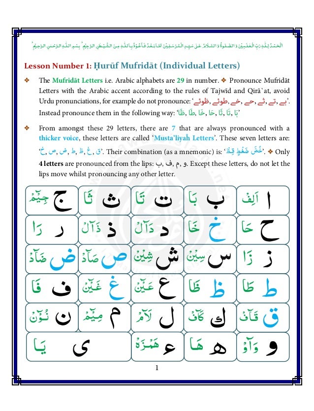 Madani Qaida In English Pdf
